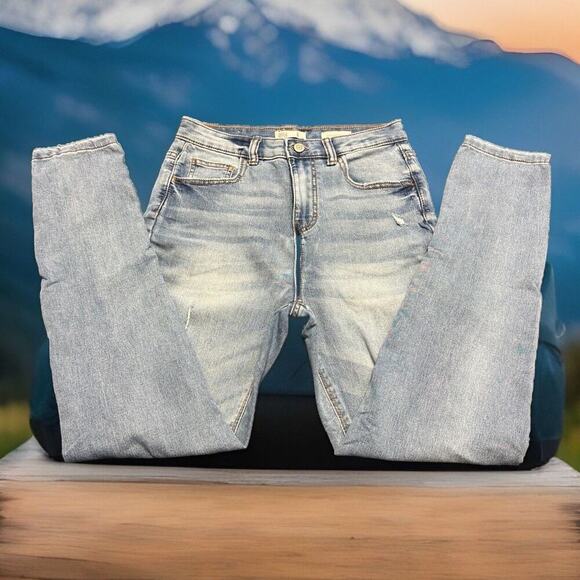 PANTS WOMEN Profile High Rise Skinny Jeans Size 09 Blue W30” L38.5” Rise11” - Picture 2 of 11